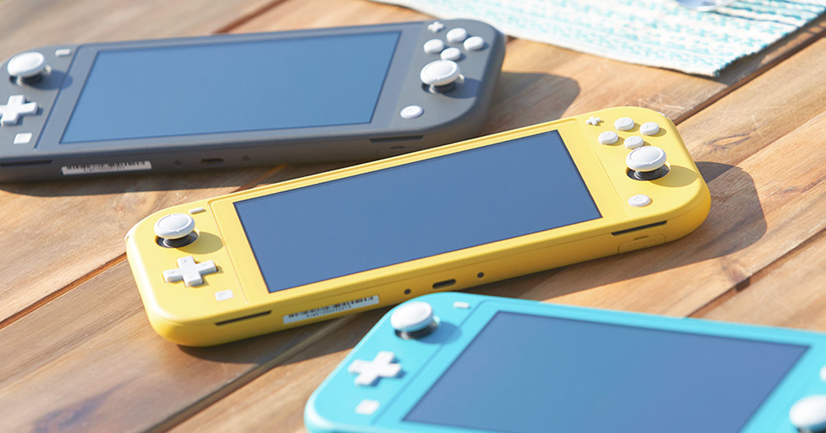 噂の廉価版モデル｢Nintendo Switch Lite｣が遂に発表！コントローラー一 