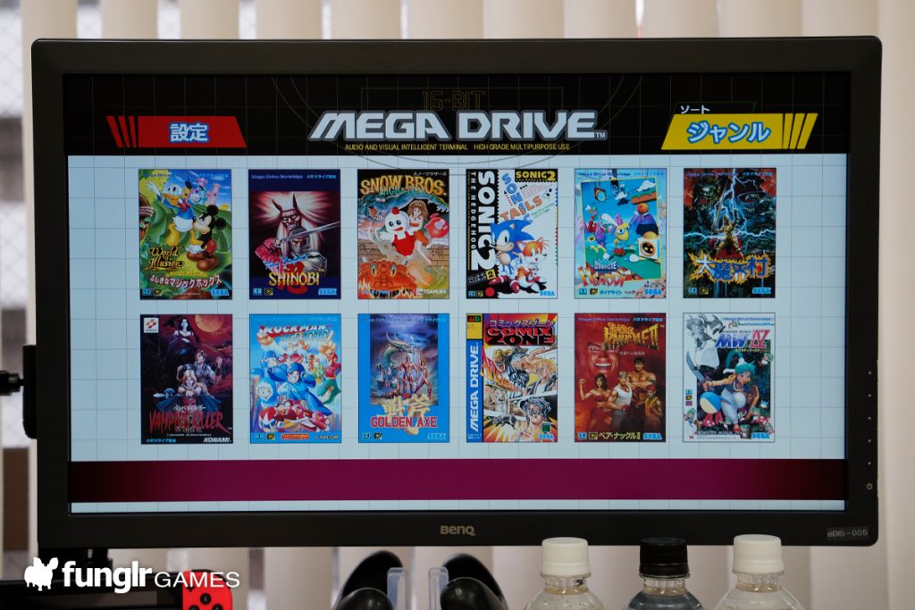 Mega Drive mini 排序
