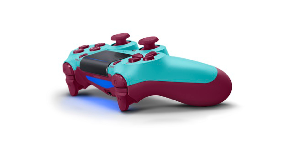 Ps4用ワイヤレスコントローラーのゲオ限定カラー ベリー ブルー 再販決定 ゲオショップで3月30日より販売開始 Funglr Games