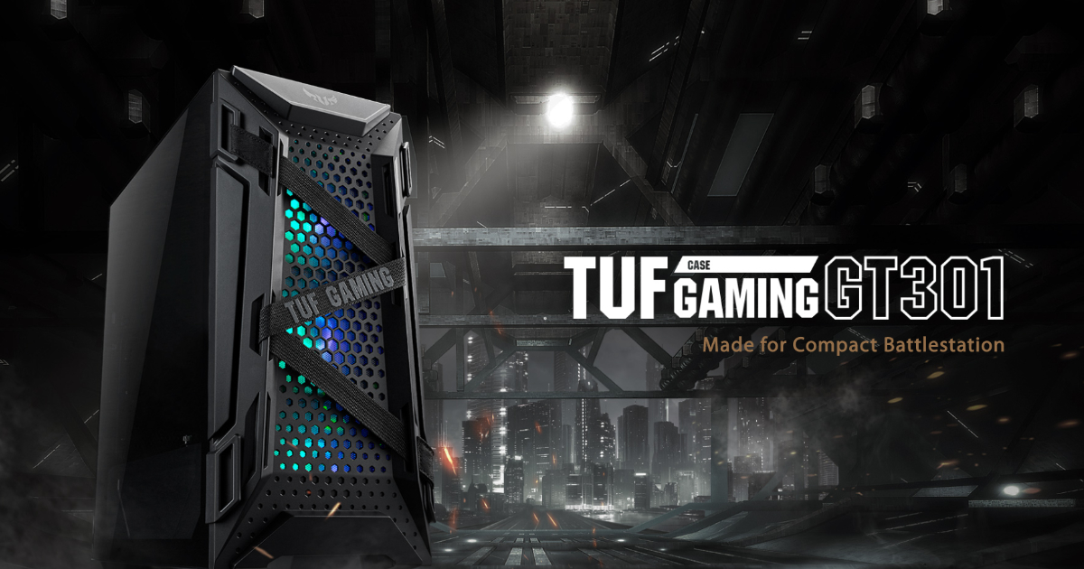 ASUSからデザインと機能を両立させたミドルタワーケース「TUF Gaming GT301 Case」登場