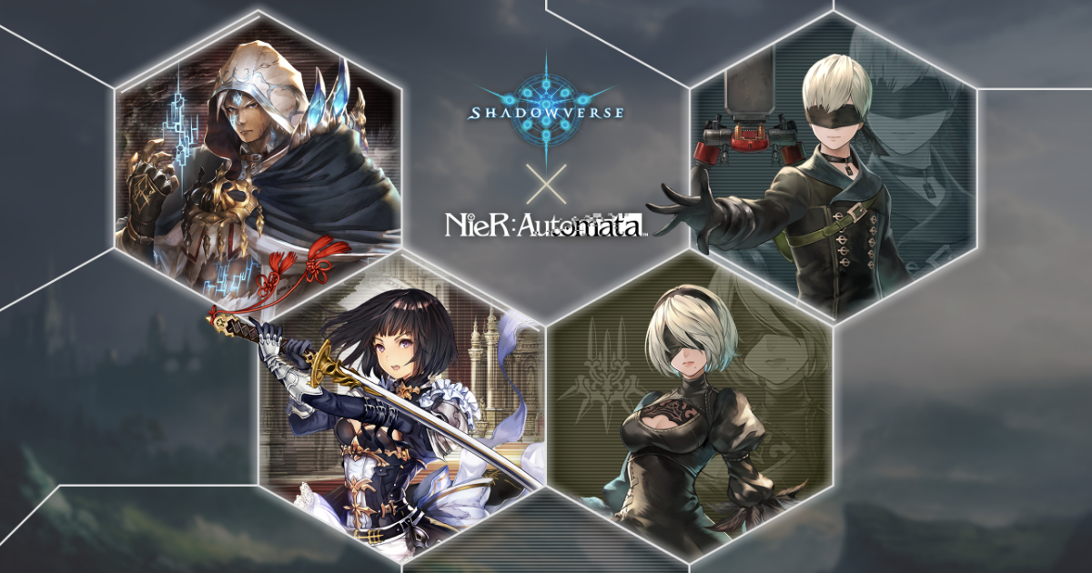 Afrikaanse Telemacos dutje Shadowverse collaborates with NieR: Automata! - funglr Games