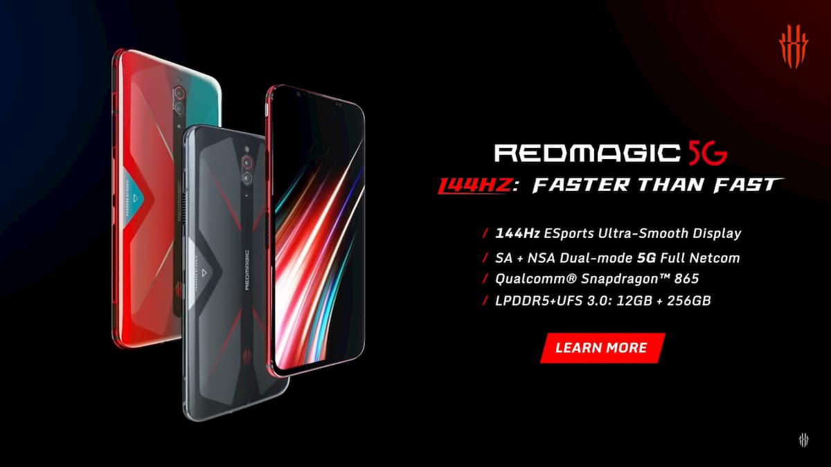 144Hz超高速リフレッシュレートを実現した5Gゲーミングスマートフォン「RedMagic 5」が国内発売