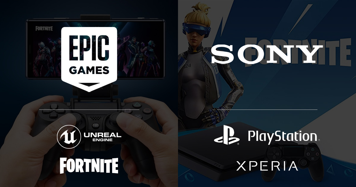 XperiaやPlayStationを手掛ける世界のソニーがEpic Gamesに2.5億USドルを出資