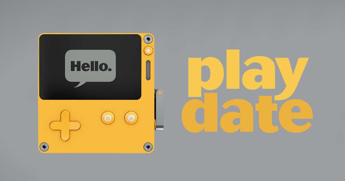 クランク付き携帯ゲーム機「Playdate」で開発中のゲームが一部公開！