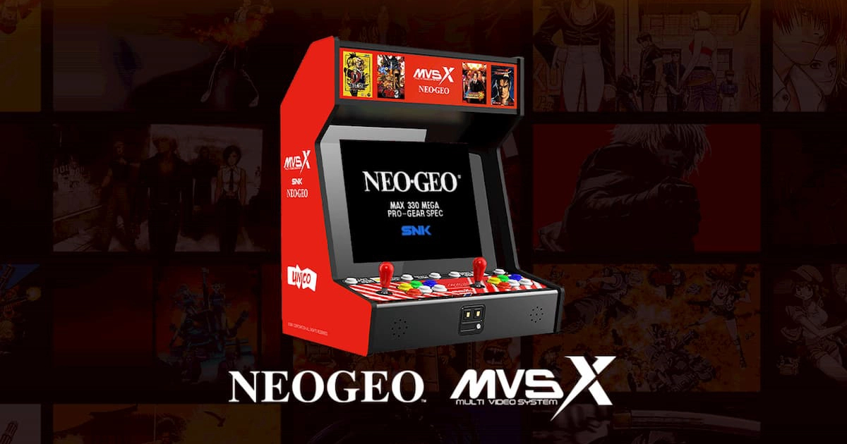 50ものNEOGEOタイトルを収録！「SNK NEOGEO MVSX Home Arcade」が海外 