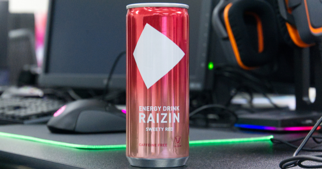 「咖啡因的能量飲品？！」試飲能量飲品「RAIZIN」新口味的「RAIZIN SWEETY RED」！