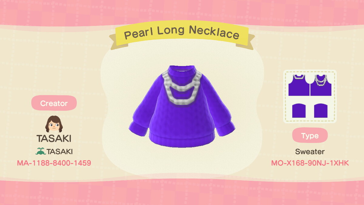 Pearl Long Necklace 毛衣