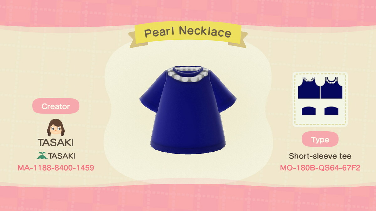 Pearl Necklace 短袖T裇