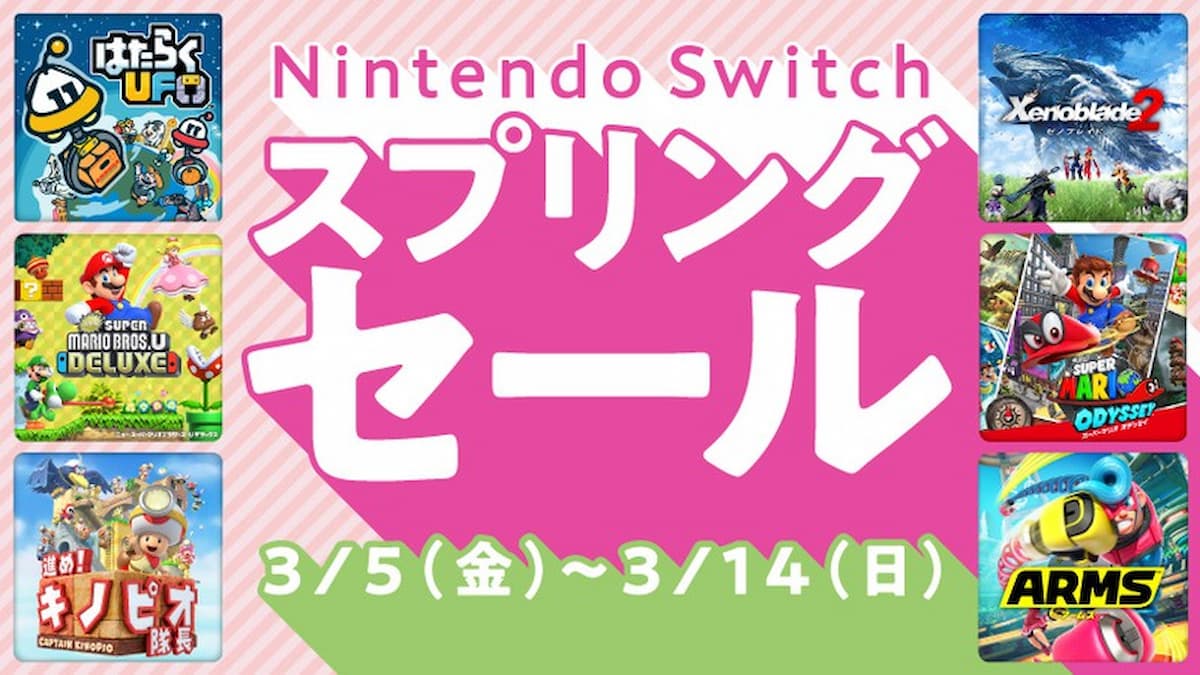 Tilgivende attribut dedikation SSB also the title of that character of SP participation! Nintendo Switch Spring  Sale will be held! - funglr Games