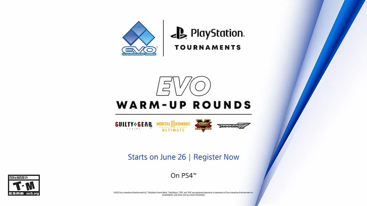 PlayStation Tournaments Evo 2021 Online 線上暖身賽