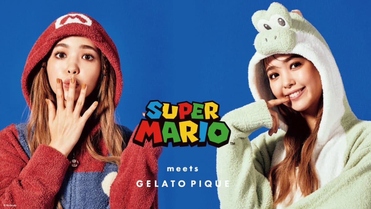 マリオ × ジェラピケ！「SUPER MARIO meets GELATO PIQUE」の発売が決定！ - funglr Games