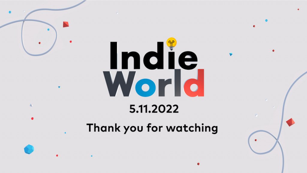 日本版とは違うラインナップ！海外版「Indie World」の「Indie World Showcase 5.11.2022」配信！