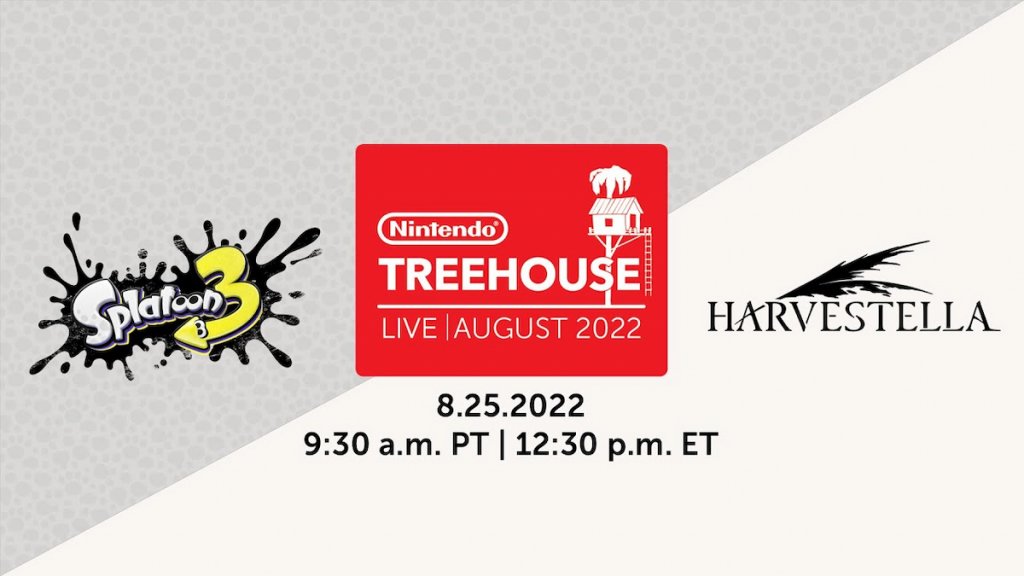 スプラ3とハーヴェステラの新情報が「Nintendo Treehouse: Live | August 2022」で配信決定！